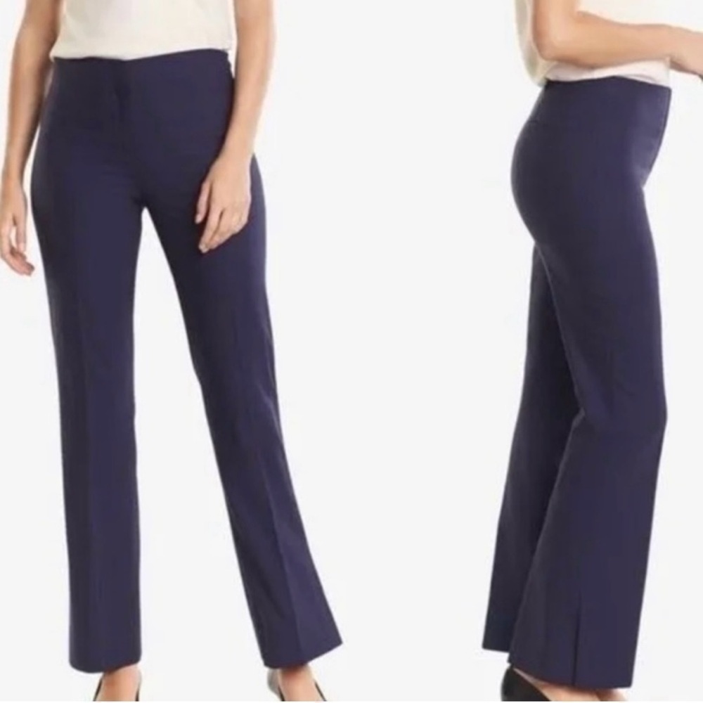 Women's Navy Boot Cut Pants